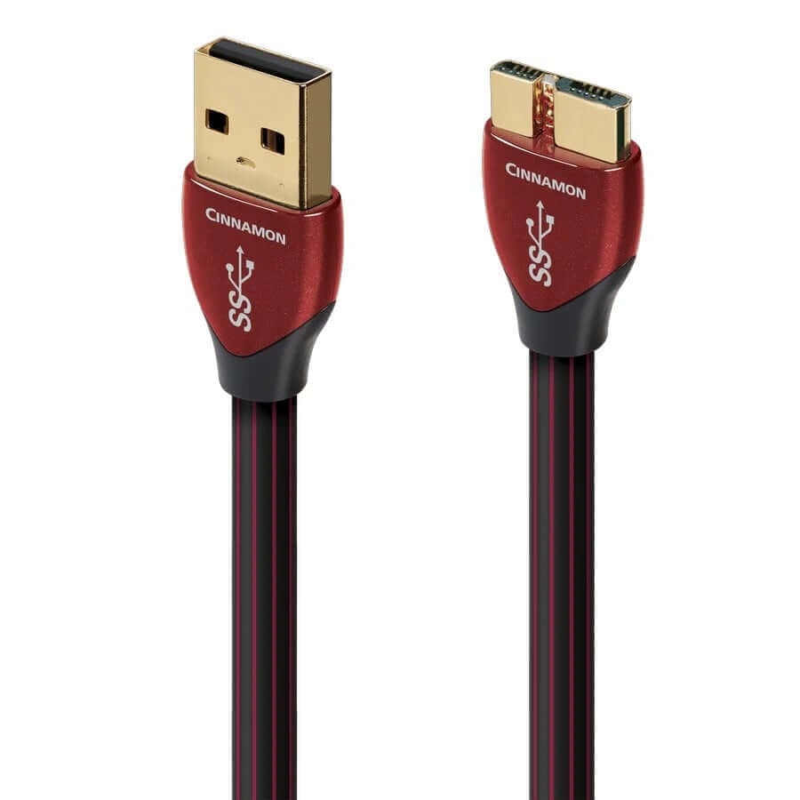 สาย USB AUDIOQUEST : USB-CINNAMON (A TO MICRO) (USB 3.0) (1.5 เมตร)